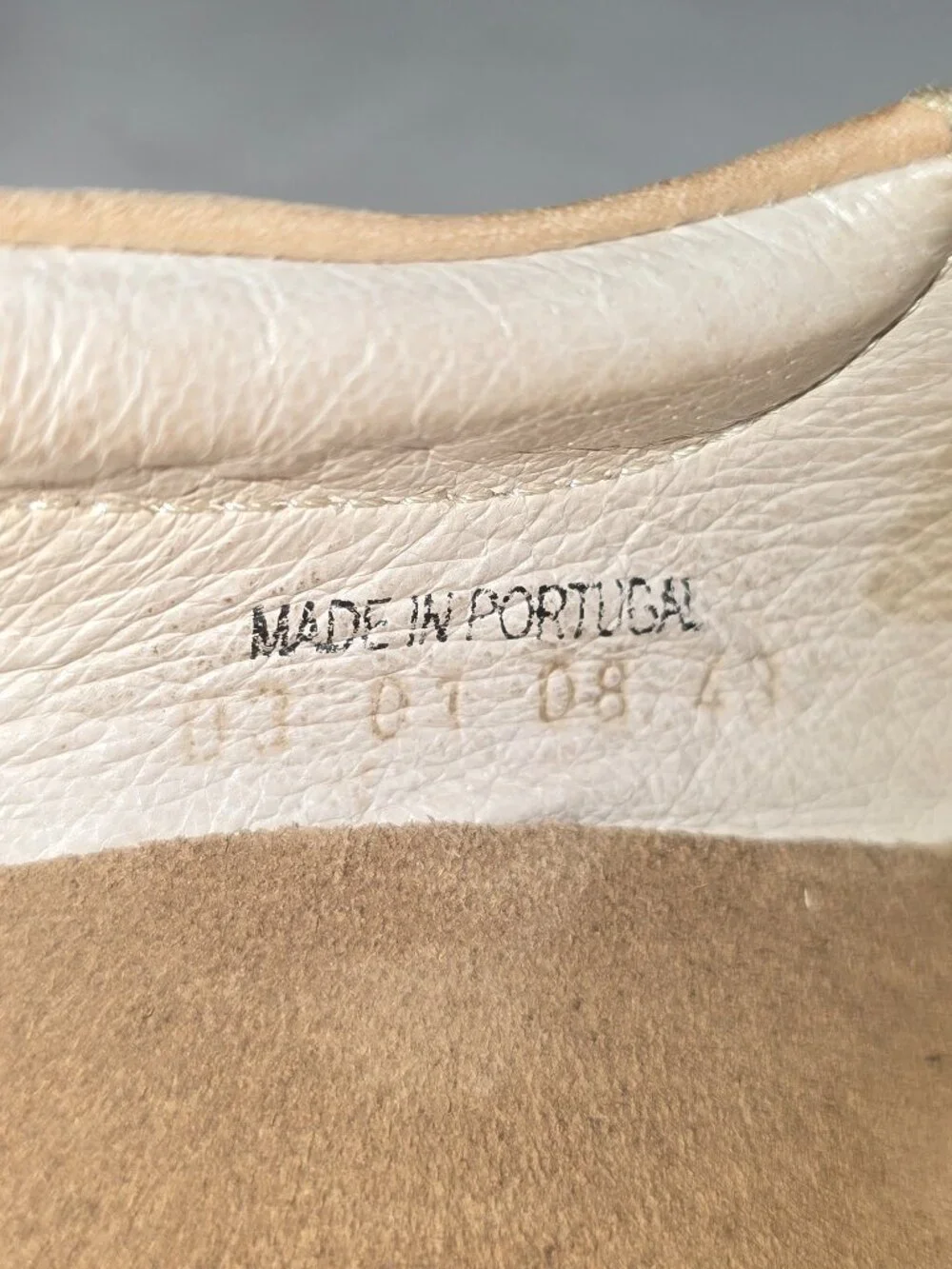 Birkenstock Footprints Light Beige Suede Nubuck Fisherman's Sandals Men's 43